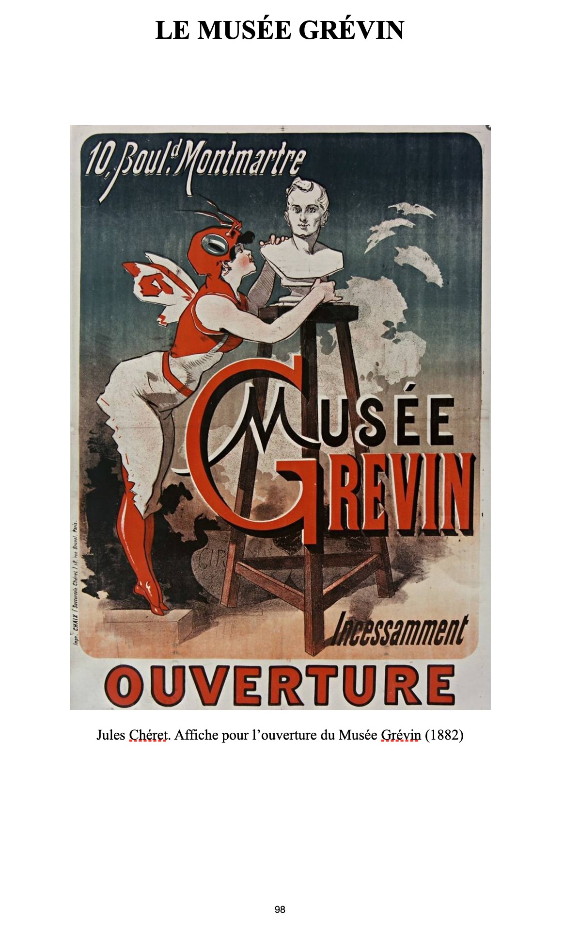 Aperçu du livre d'Alfred Grévin, Le Musée Grévin