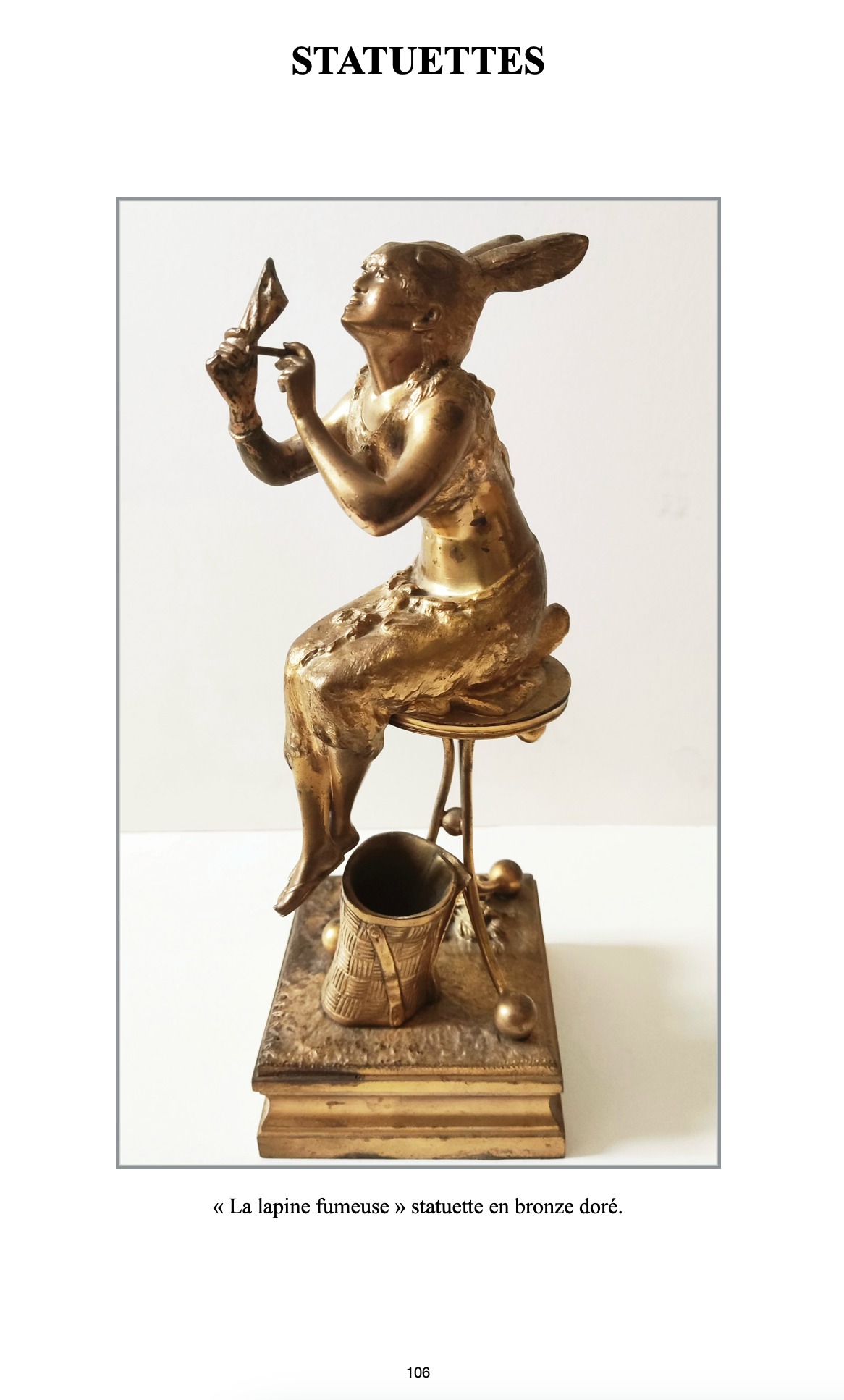 Aperçu du livre d'Alfred Grévin, Statuettes et sculptures