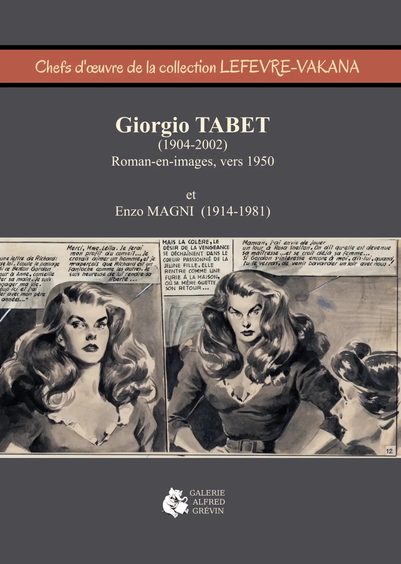 Couverture du livre consacré à Giorgio Tabet et Enzo Magni